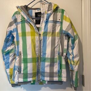 686 Multicolor Plaid Jacket Women’s Size XS